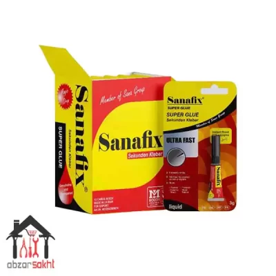 چسب قطره ای 3 گرمی ثنافیکس SanaFix کارتن 144 عددی