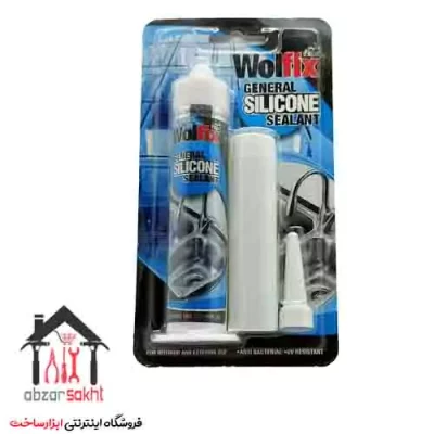 چسب آکواریوم سرنگی ولفیکس شفاف WOLFIX