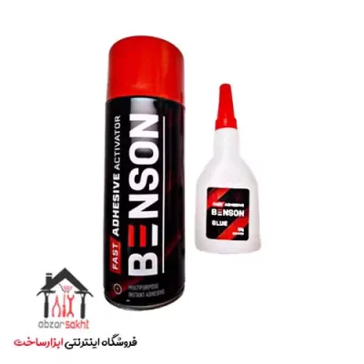 چسب ۱۲۳ بنسون BENSON حجم 400 میل