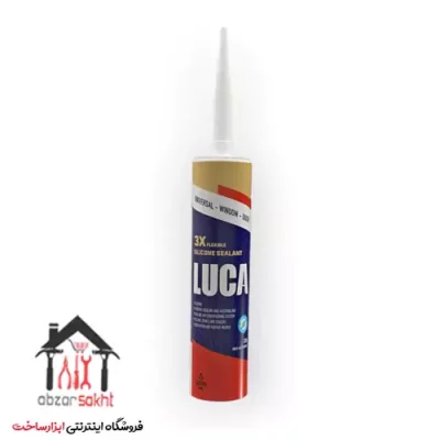 چسب سیلیکون شفاف 260 گرمی لوکا LUKA