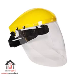 شیلد سفید قاب زرد تک پلاست