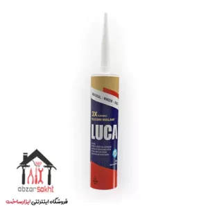 چسب سیلیکون شفاف 260 گرمی لوکا LUKA