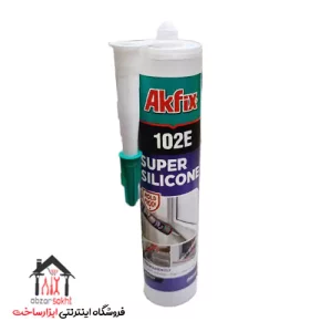 چسب سیلیکون آکفیکس مدل 102E