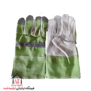دستکش کف چرم
